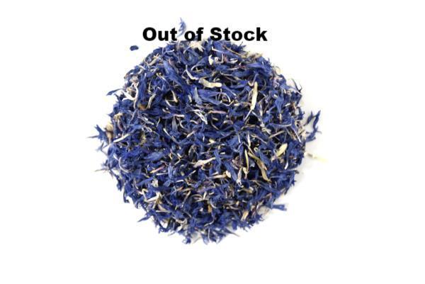 Organic Blue Cornflowers