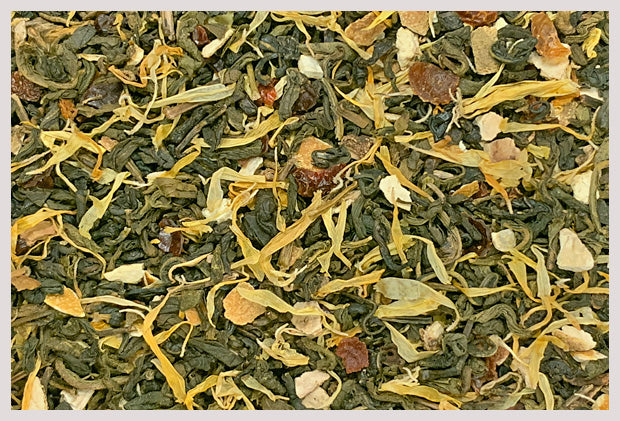 Organic Peach Green Tea
